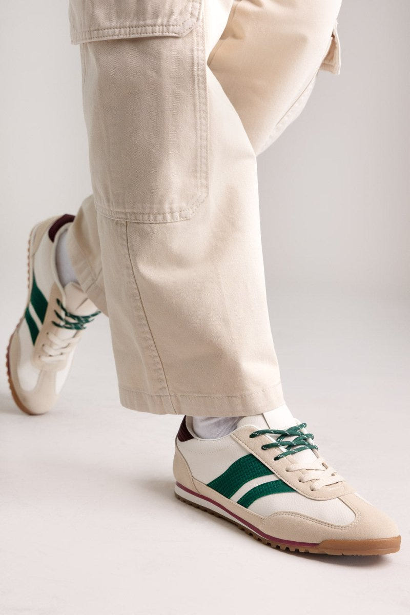ERYNN Low Top Sneakers - Beige Matte - thefashionproject.gr - ERYNN