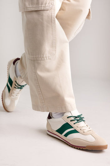 ERYNN Low Top Sneakers - Beige Matte - thefashionproject.gr - ERYNN