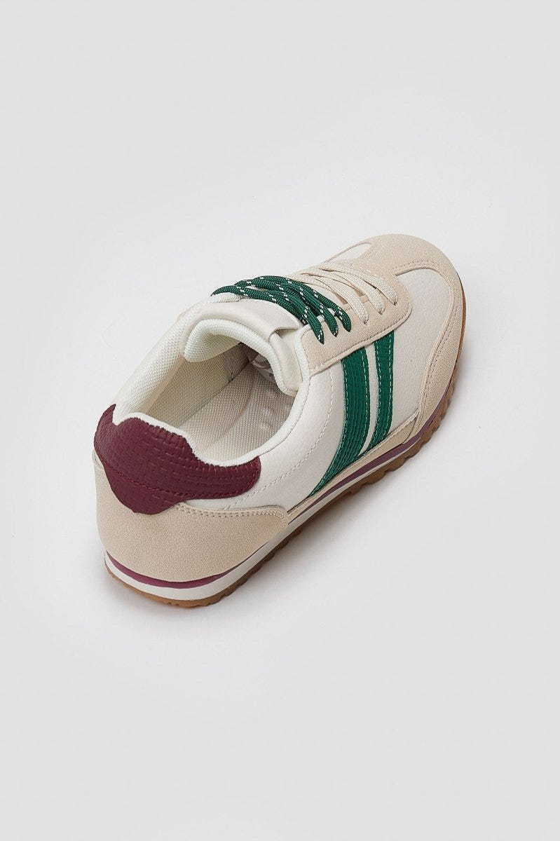 ERYNN Low Top Sneakers - Beige Matte - thefashionproject.gr - ERYNN