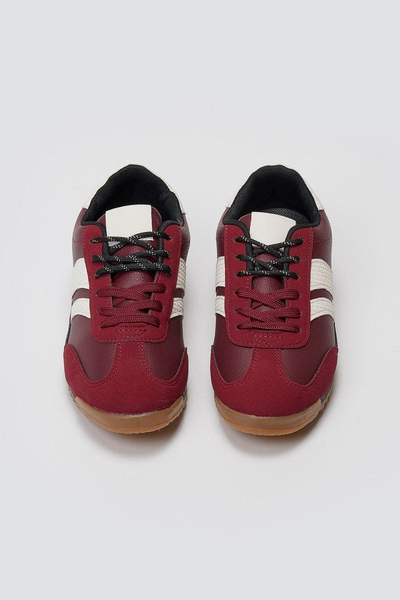 ERYNN Low Top Sneakers - Bordeaux Matte - thefashionproject.gr - ERYNN