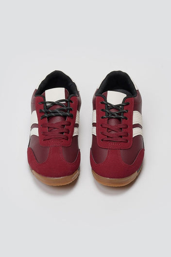 ERYNN Low Top Sneakers - Bordeaux Matte - thefashionproject.gr - ERYNN