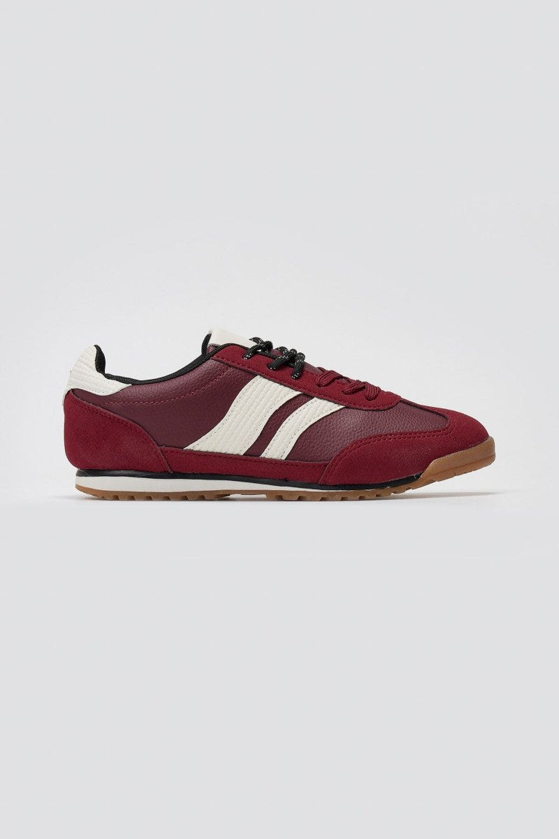 ERYNN Low Top Sneakers - Bordeaux Matte - thefashionproject.gr - ERYNN
