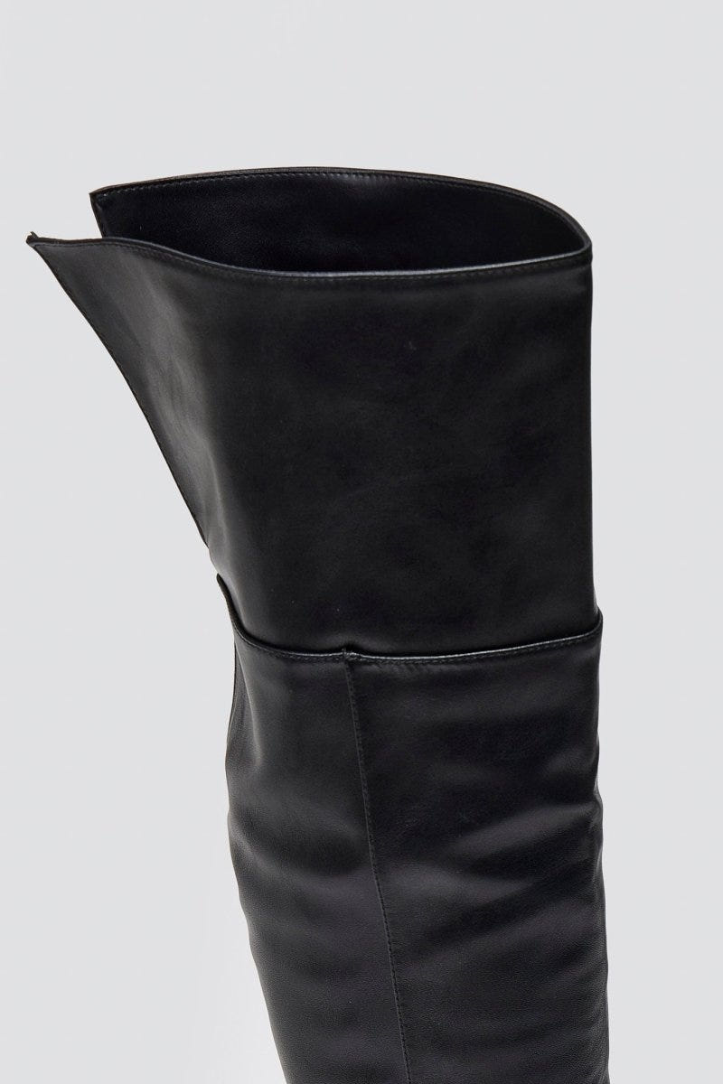 ERYNN Over - the - Knee Boots - Black Matte - thefashionproject.gr - ERYNN