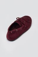 ERYNN Suede Loafers with Bow - Bordeaux Suede - thefashionproject.gr - ERYNN