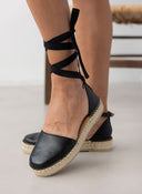 Εσπαντρίγιες δερμάτινες με μπαρέτα Ragazza 0204