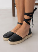 Εσπαντρίγιες δερμάτινες με μπαρέτα Ragazza 0204