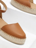 Εσπαντρίγιες δερμάτινες με μπαρέτα Ragazza 0204