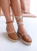 Εσπαντρίγιες δερμάτινες με μπαρέτα Ragazza 0204