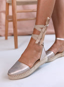 Εσπαντρίγιες δερμάτινες με μπαρέτα Ragazza 0204