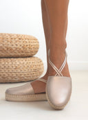 Εσπαντρίγιες δερμάτινες Ragazza 0207 - A - Άμμου - thefashionproject.gr - RAGAZZA