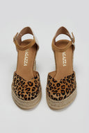 Εσπαντρίγιες platforms από συνθετικό ponyskin Ragazza 0699 - Leopard - thefashionproject.gr - RAGAZZA