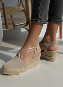 Εσπαντρίγιες platforms καστόρινες με λάστιχα Ragazza 0705