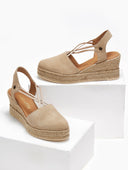 Εσπαντρίγιες platforms καστόρινες με λάστιχα Ragazza 0705