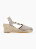 Εσπαντρίγιες platforms suede με λάστιχα - Τάουπε - thefashionproject.gr - Medies
