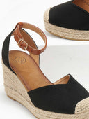 Εσπαντρίγιες platforms suede με μπαρέτα Erynn