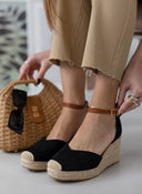 Εσπαντρίγιες platforms suede με μπαρέτα Erynn