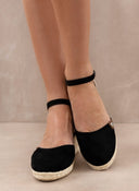 Εσπαντρίγιες platforms suede με μπαρέτα Refresh 171882 - Μαύρο - thefashionproject.gr - Refresh