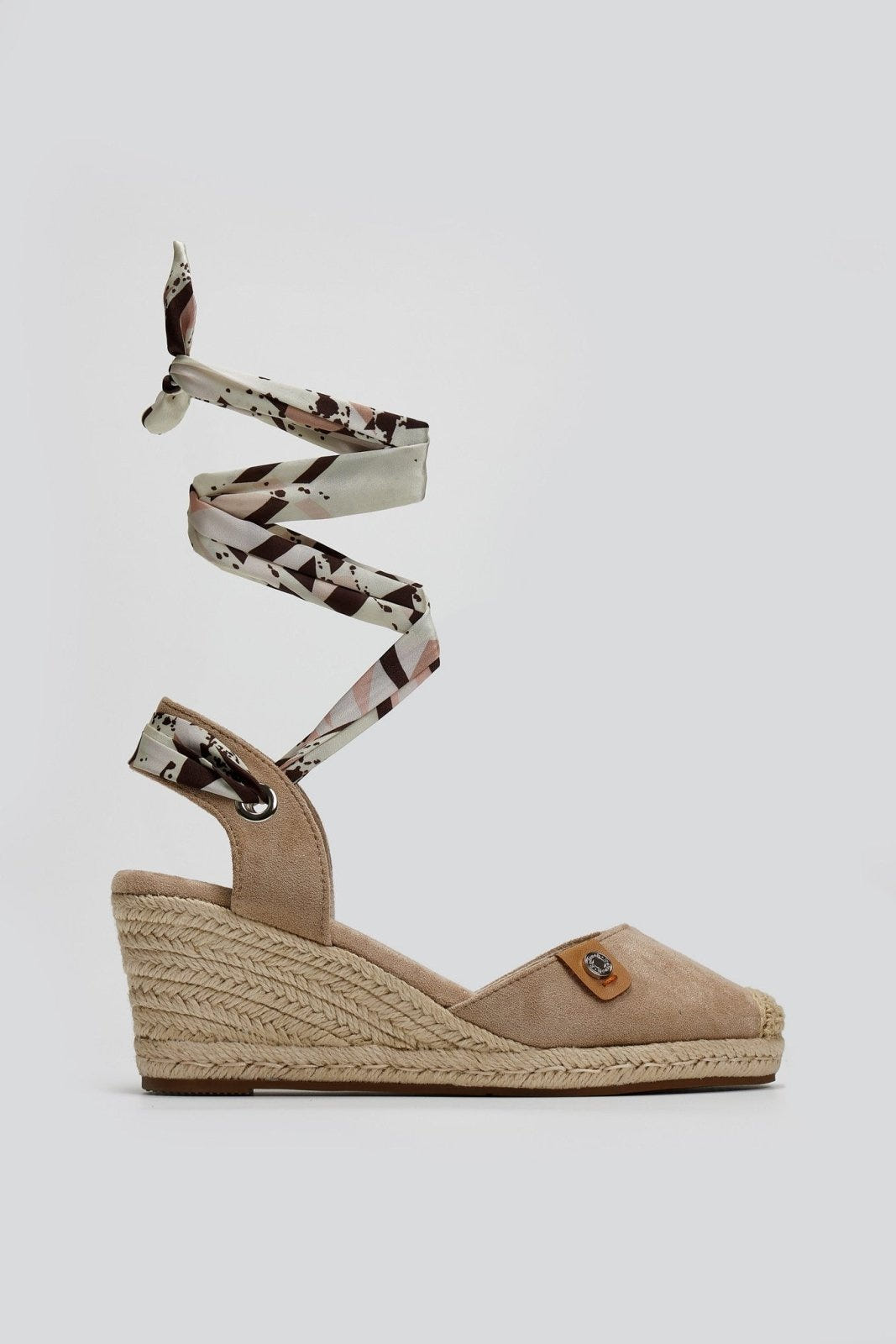Εσπαντρίγιες platforms suede Refresh 172541 - Μπεζ - thefashionproject.gr - Refresh