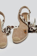 Εσπαντρίγιες platforms suede Refresh 172541 - Μπεζ - thefashionproject.gr - Refresh
