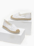 Εσπαντρίγιες πλεκτές ERYNN - Λευκό - thefashionproject.gr - ERYNN
