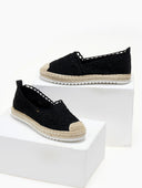 Εσπαντρίγιες πλεκτές ERYNN - Μαύρο - thefashionproject.gr - ERYNN