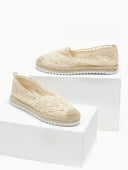 Εσπαντρίγιες πλεκτές ERYNN - Μπεζ - thefashionproject.gr - ERYNN