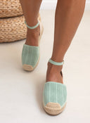 Εσπαντρίγιες suede με ανάγλυφο pattern - Βεραμάν - thefashionproject.gr - Super Mode