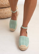Εσπαντρίγιες suede με ανάγλυφο pattern - Βεραμάν - thefashionproject.gr - Super Mode