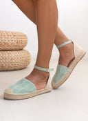 Εσπαντρίγιες suede με ανάγλυφο pattern - Βεραμάν - thefashionproject.gr - Super Mode