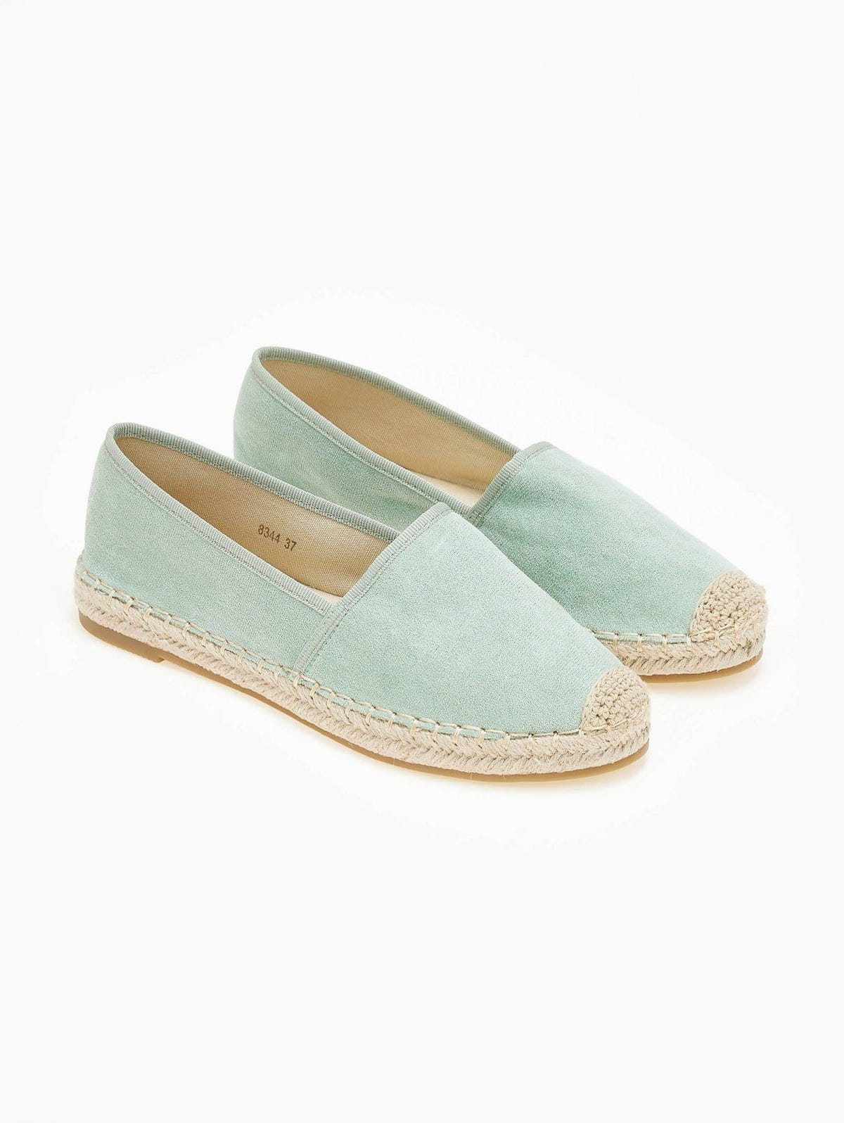Εσπαντρίγιες suede με εξωτερική ραφή - Βεραμάν - thefashionproject.gr - Super Mode