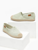 Εσπαντρίγιες suede με εξωτερική ραφή Erynn - Βεραμάν - thefashionproject.gr - ERYNN