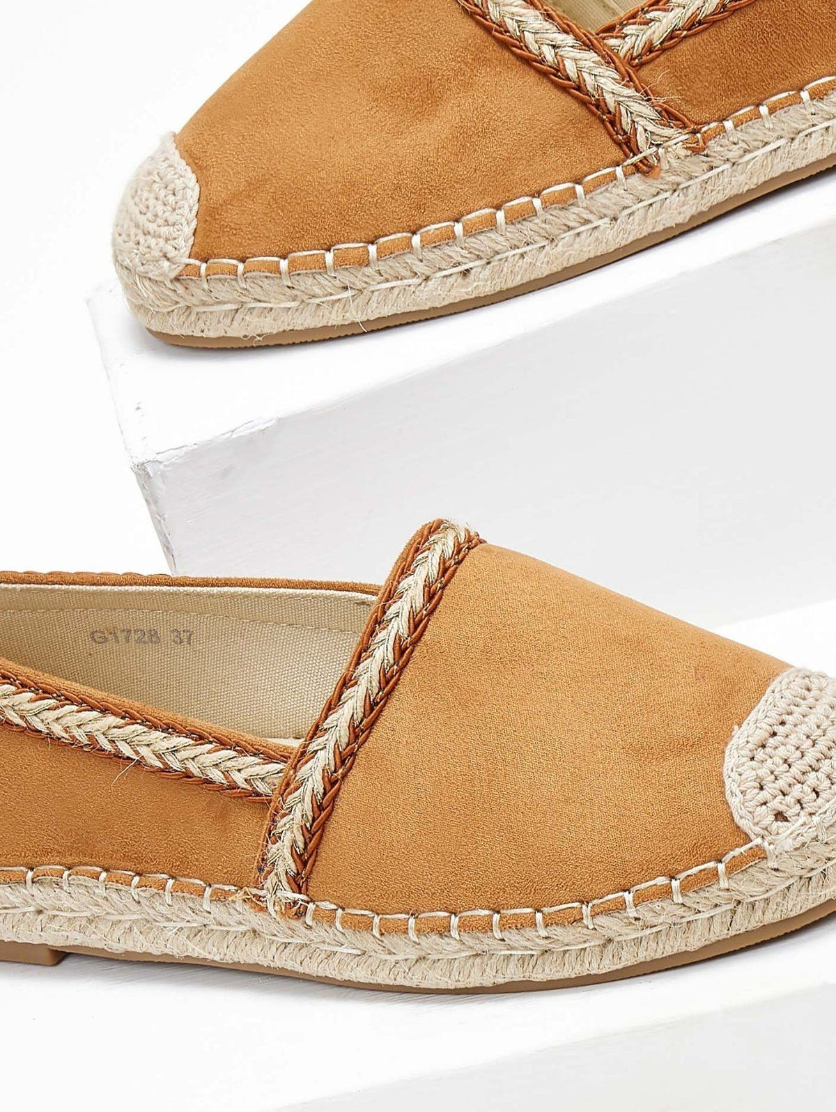 Εσπαντρίγιες suede με μεταλλική κλωστή - Ταμπά - thefashionproject.gr - Bello Star