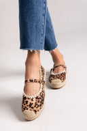 Εσπαντρίγιες suede με μπαρέτα ERYNN - Leopard - thefashionproject.gr - ERYNN