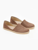 Εσπαντρίγιες suede με χαμηλά πλαϊνά - Καφέ - thefashionproject.gr - Medies