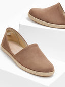 Εσπαντρίγιες suede με χαμηλά πλαϊνά - Καφέ - thefashionproject.gr - Medies