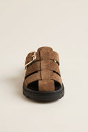 TFP - Fisherman Flatform Sandals - Mocha Suede