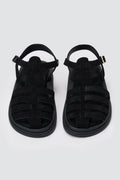 Estil - Fisherman Sandals - Black Suede