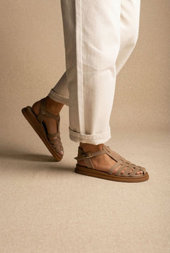 Taupe Suede