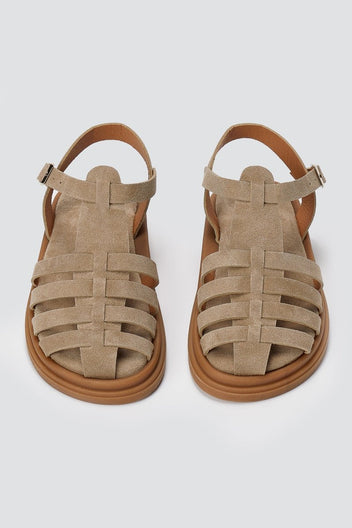 Estil - Fisherman Sandals - Taupe Suede