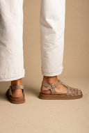 Estil - Fisherman Sandals - Taupe Suede