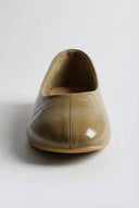 Ideal shoes - Flat Ballet Flats - Olive Matte
