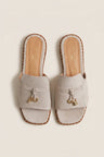 Beige Suede