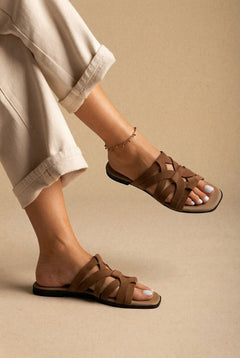 Taupe Suede