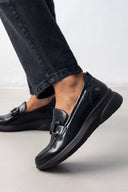 Flatform loafers λουστρίνι Xti 143426 - Μαύρο - thefashionproject.gr - Xti Footwear - 22666002002