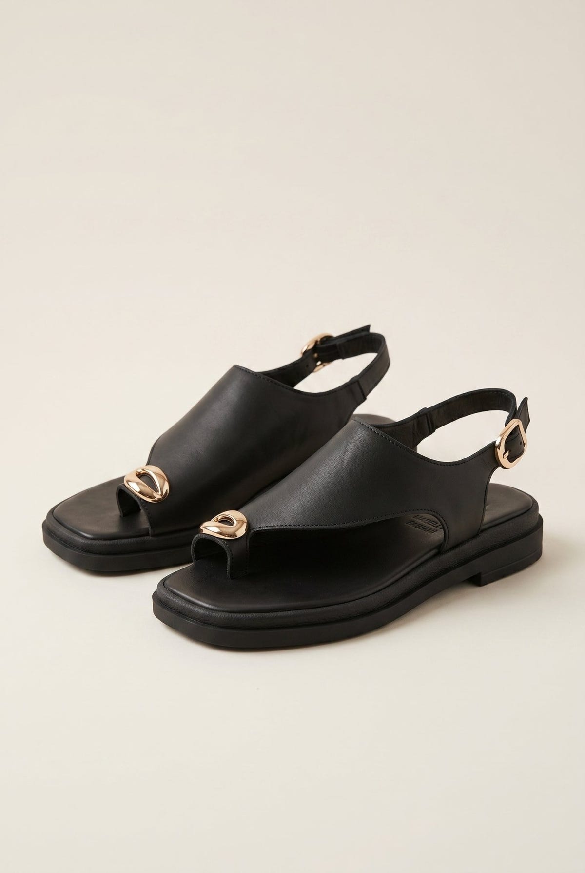 Mariella Fabiani - Flatform Sandals - Black Matte