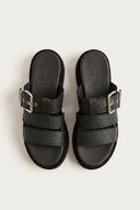 Mariella Fabiani - Flatform Sandals - Black Matte