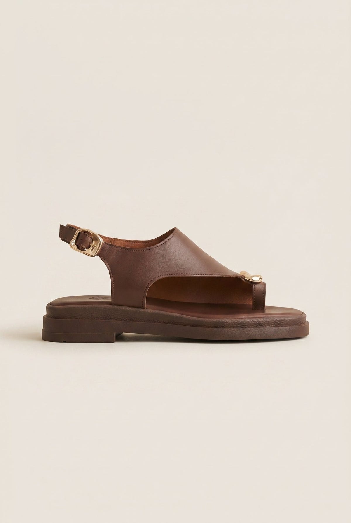 Mariella Fabiani - Flatform Sandals - Brown Matte