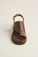 Mariella Fabiani - Flatform Sandals - Brown Matte