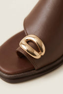 Mariella Fabiani - Flatform Sandals - Brown Matte
