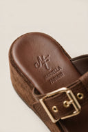 Mariella Fabiani - Flatform Sandals - Brown Matte